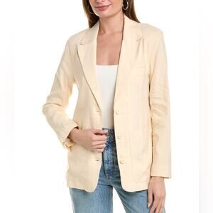 Monrow Linen Blend Oversized Blazer - NWOT (read description)